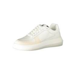 CALVIN KLEIN WHITE MEN'S SPORTS SHOES