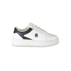 CHAUSSURES DE SPORT POUR FEMMES TOMMY HILFIGER BLANCHES