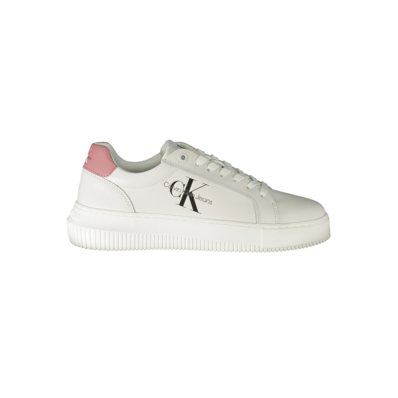 CALVIN KLEIN WHITE WOMEN'S SPORTS SHOES
