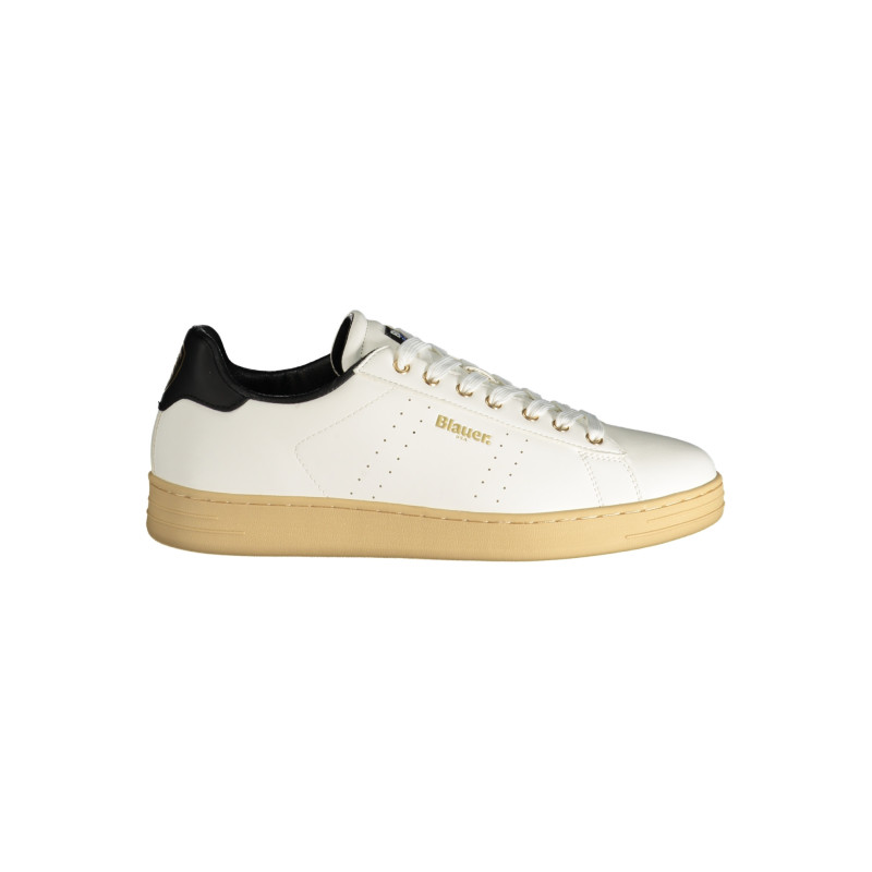 BLAUER WHITE MEN'S SPORTS SHOES