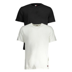TOMMY HILFIGER BLACK MEN'S OUTDOOR T-SHIRT