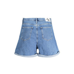 CALVIN KLEIN JEANS SHORT FEMME BLEU