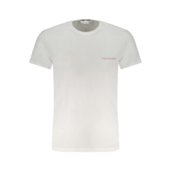 TRUSSARDI T-SHIRT À MANCHES COURTES HOMME BLANC