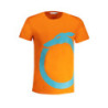 TRUSSARDI MEN'S SHORT SLEEVE T-SHIRT ORANGE