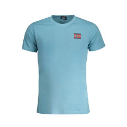 NORVÈGE 1963 T-SHIRT HOMME BLEU À MANCHES COURTES