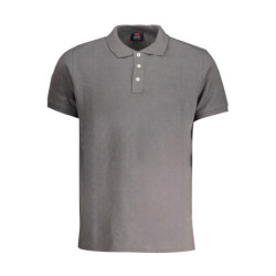 NORVÈGE 1963 POLO GRIS À MANCHES COURTES HOMME