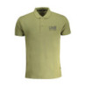 POLO HOMME CAVALLI CLASS VERT MANCHES COURTES