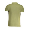 POLO HOMME CAVALLI CLASS VERT MANCHES COURTES