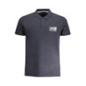 CAVALLI CLASS MEN'S SHORT SLEEVED POLO SHIRT BLUE