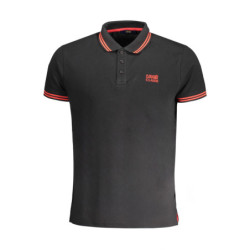 POLO MANCHES COURTES HOMME CAVALLI CLASS NOIR
