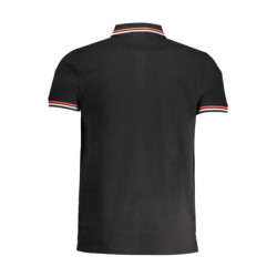 CAVALLI POLO MANCHES COURTES HOMME CLASS NOIR