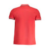CAVALLI CLASS MEN'S SHORT SLEEVED POLO SHIRT RED