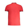 CAVALLI CLASS MEN'S SHORT SLEEVED POLO SHIRT RED