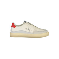 CHAUSSURES DE SPORT POUR HOMMES CALVIN KLEIN BLANCHES
