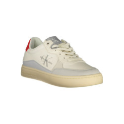 CALVIN KLEIN WHITE MEN'S SPORTS SHOES