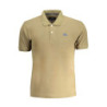 POLO HOMME LA MARTINA VERT MANCHES COURTES