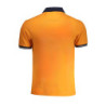 LA MARTINA MEN'S ORANGE SHORT SLEEVED POLO SHIRT