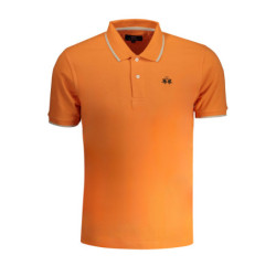 POLO MANCHES COURTES ORANGE HOMME LA MARTINA