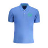 LA MARTINA MEN'S BLUE SHORT SLEEVED POLO SHIRT