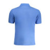 LA MARTINA MEN'S BLUE SHORT SLEEVED POLO SHIRT