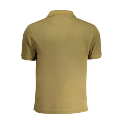 POLO HOMME LA MARTINA VERT À MANCHES COURTES