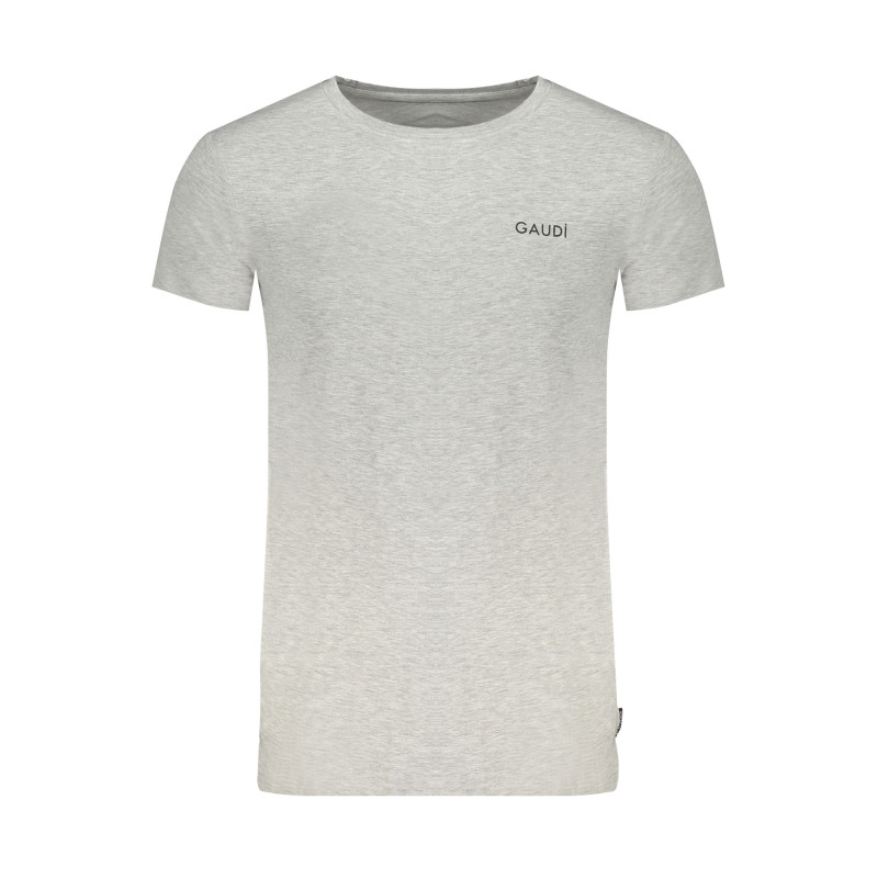 GAUDÌ MEN'S GRAY SHORT SLEEVE T-SHIRT