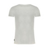 T-SHIRT GAUDÌ HOMME GRIS À MANCHES COURTES