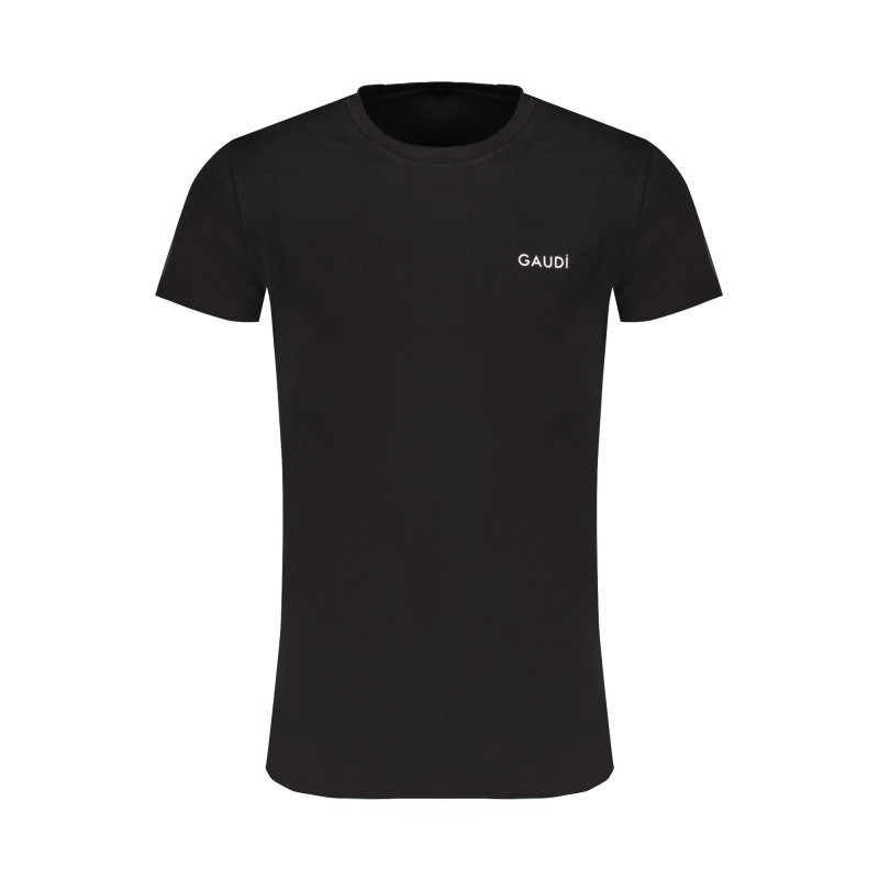 GAUDÌ MEN'S SHORT SLEEVE T-SHIRT BLACK