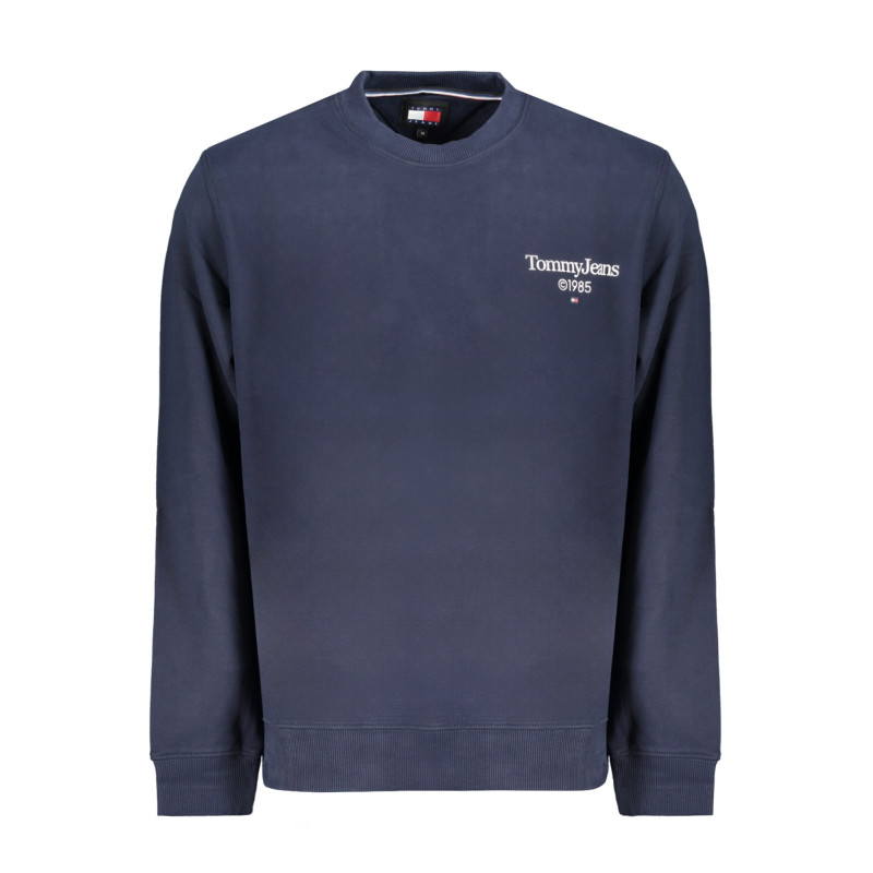 SWEAT-SHIRT SANS FERMETURE ÉCLAIR BLEU TOMMY HILFIGER POUR HOMMES