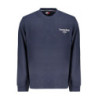 SWEAT-SHIRT SANS FERMETURE ÉCLAIR BLEU TOMMY HILFIGER POUR HOMMES