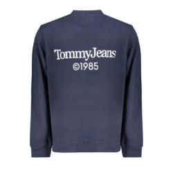 SWEAT-SHIRT SANS FERMETURE ÉCLAIR BLEU TOMMY HILFIGER POUR HOMMES