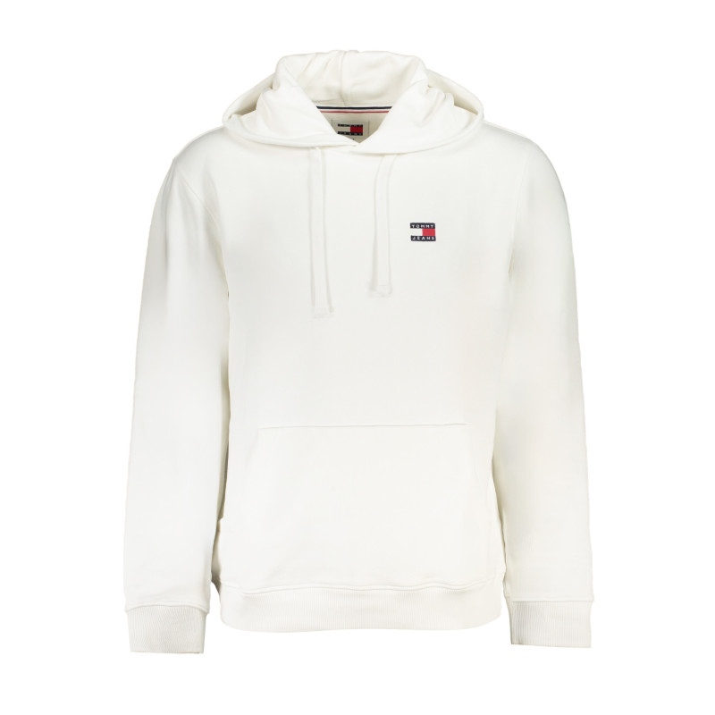 SWEAT-SHIRT TOMMY HILFIGER BLANC SANS FERMETURE ÉCLAIR POUR HOMMES