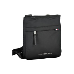 TOMMY HILFIGER MEN'S BLACK SHOULDER BAG
