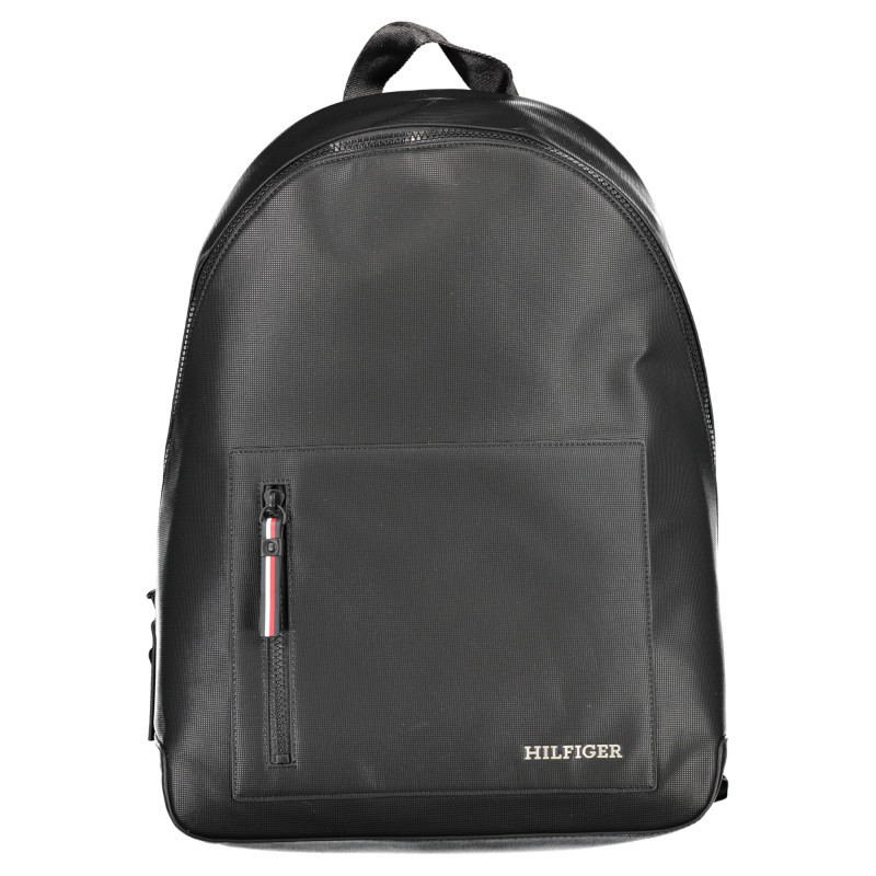 SAC À DOS NOIR TOMMY HILFIGER POUR HOMMES