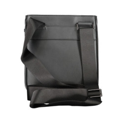TOMMY HILFIGER MEN'S BLACK SHOULDER BAG