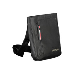 TOMMY HILFIGER MEN'S BLACK SHOULDER BAG