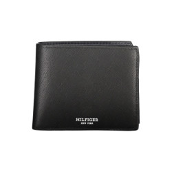 TOMMY HILFIGER MEN'S WALLET BLACK