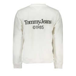 SWEAT-SHIRT TOMMY HILFIGER BLANC SANS FERMETURE ÉCLAIR POUR HOMMES