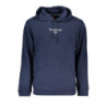 SWEAT-SHIRT SANS FERMETURE ÉCLAIR BLEU TOMMY HILFIGER POUR HOMMES