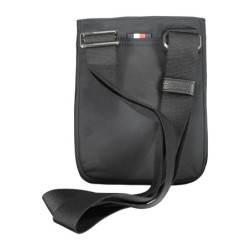TOMMY HILFIGER MEN'S BLACK SHOULDER BAG