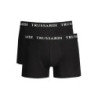 TRUSSARDI MEN'S BLACK BOXER