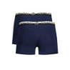 TRUSSARDI MEN'S BLUE BOXER