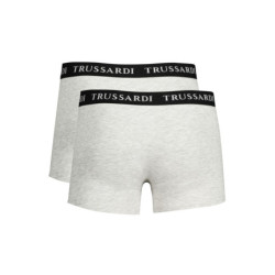 TRUSSARDI MEN'S GRAY BOXER