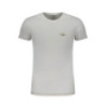 AERONAUTICA MILITARE MEN'S WHITE SHORT SLEEVE T-SHIRT