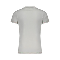 AERONAUTICA MILITARE MEN'S WHITE SHORT SLEEVE T-SHIRT