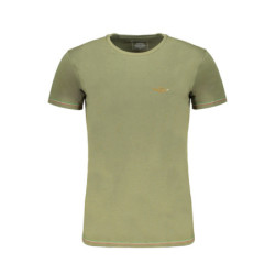 ERONAUTICA MILITARE GREEN MEN'S SHORT SLEEVED T-SHIRT