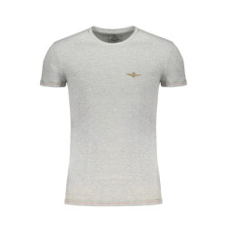 ERONAUTICA MILITARE MEN'S GRAY SHORT SLEEVE T-SHIRT