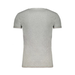 T-SHIRT HOMME ERONAUTICA MILITARE GRIS À MANCHES COURTES