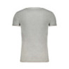 T-SHIRT HOMME ERONAUTICA MILITARE GRIS À MANCHES COURTES