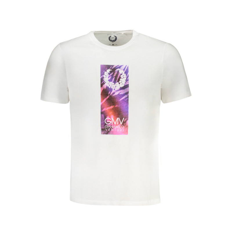 T-SHIRT MANCHES COURTES HOMME GIAN MARCO VENTURI BLANC